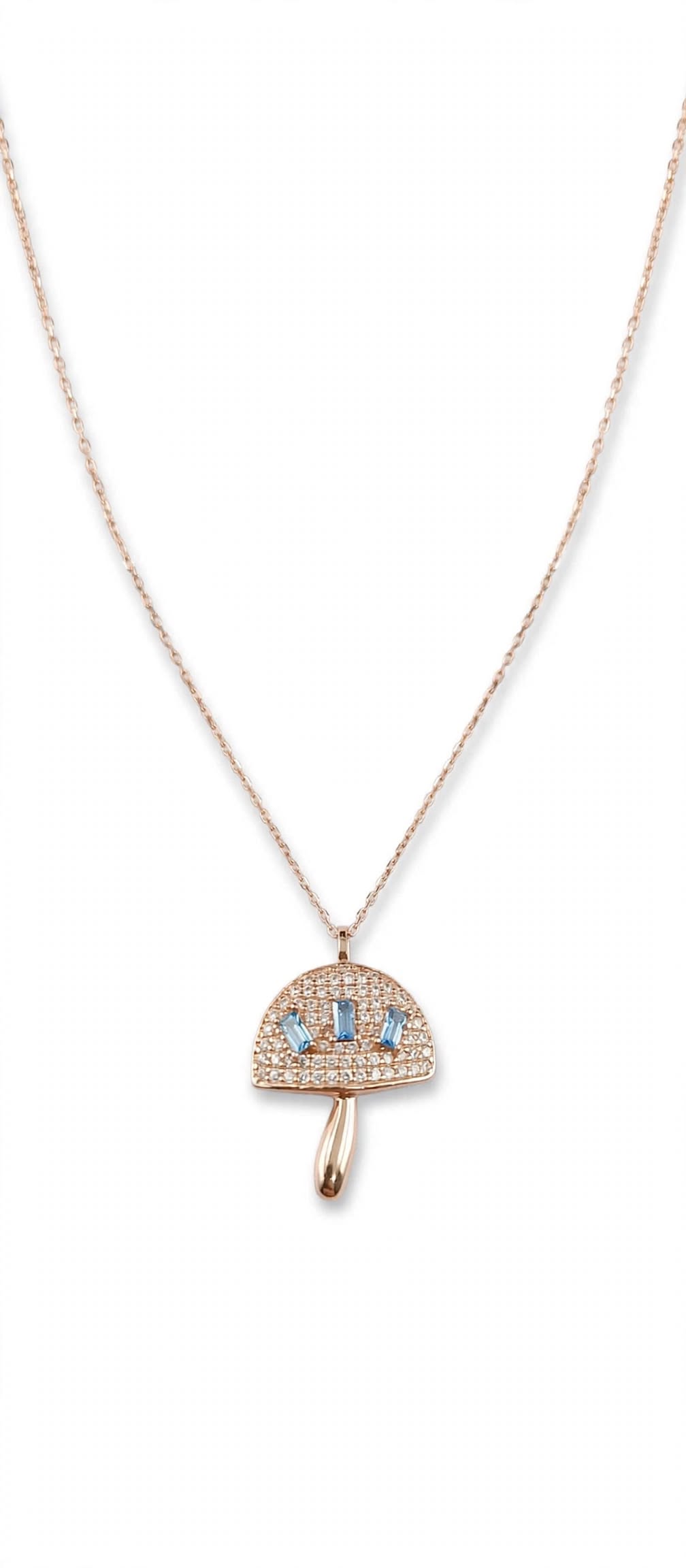 Gargantilla de Hongo 14k