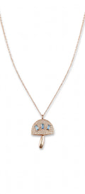 Gargantilla de Hongo 14k