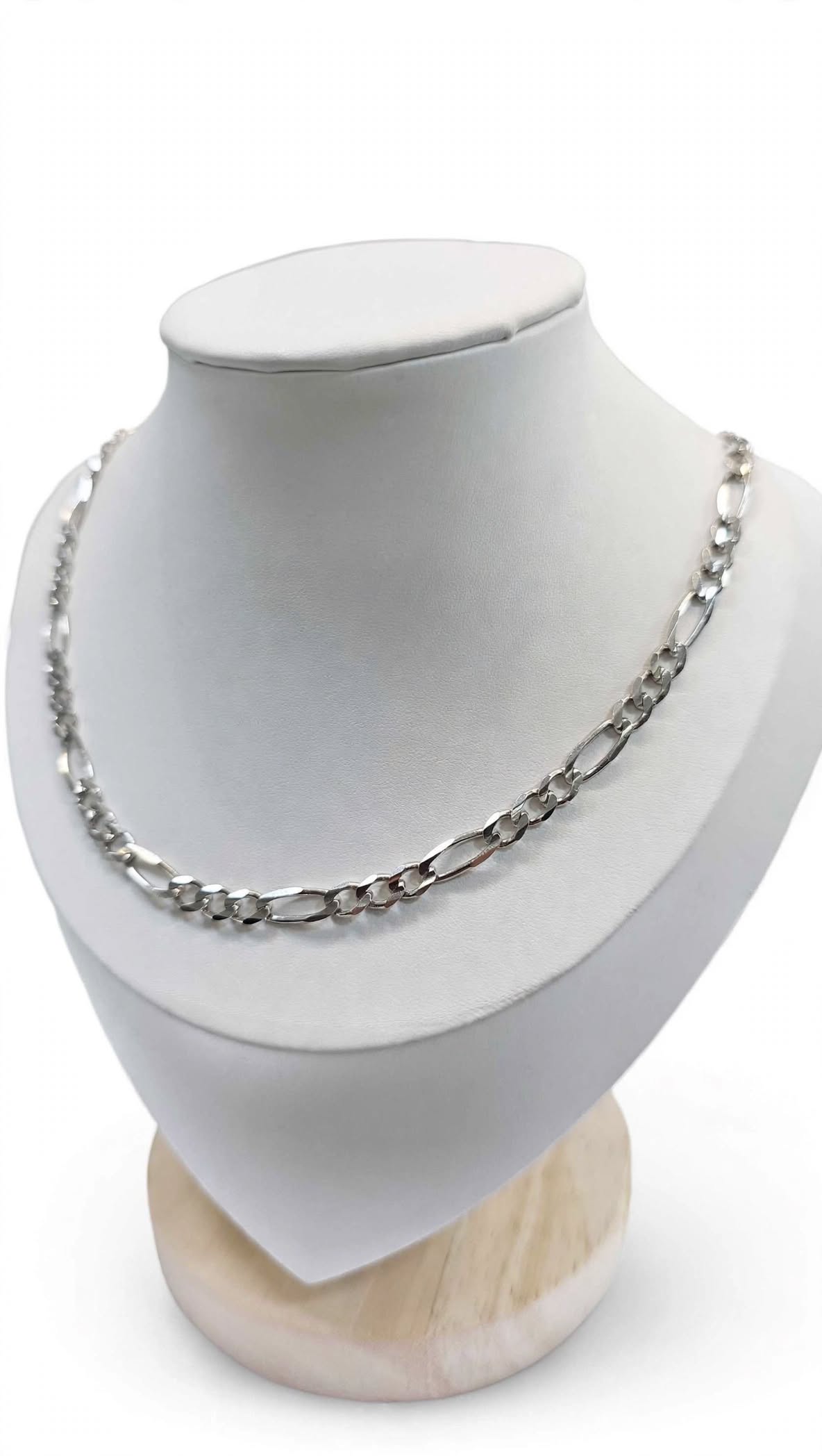 Cadena 3x1 Oro Blanco 14k