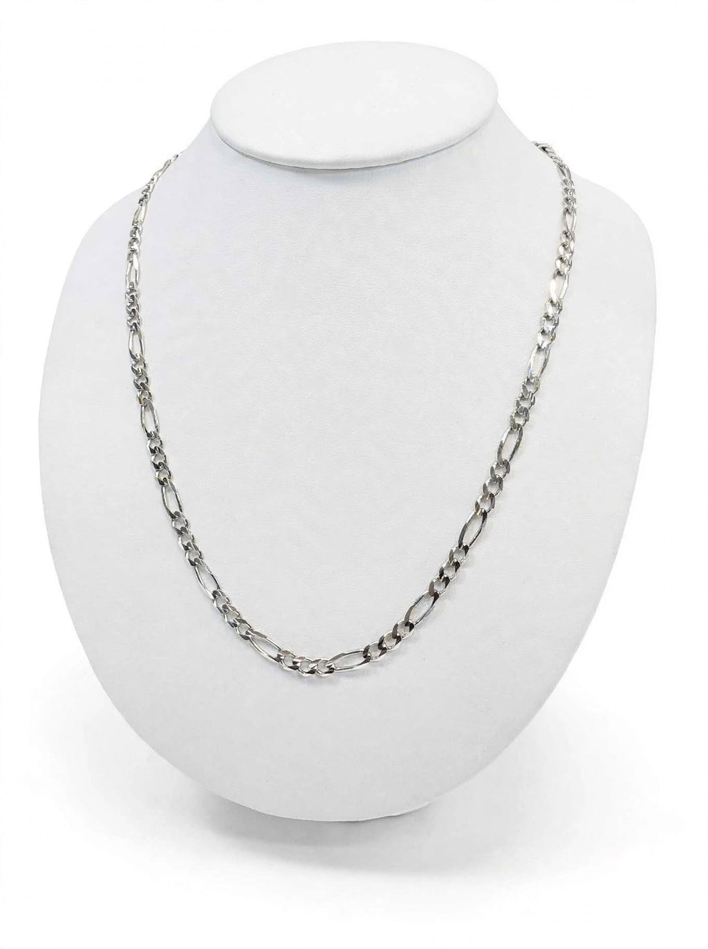 Cadena 3x1 Oro Blanco 14k