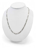 Cadena 3x1 Oro Blanco 14k
