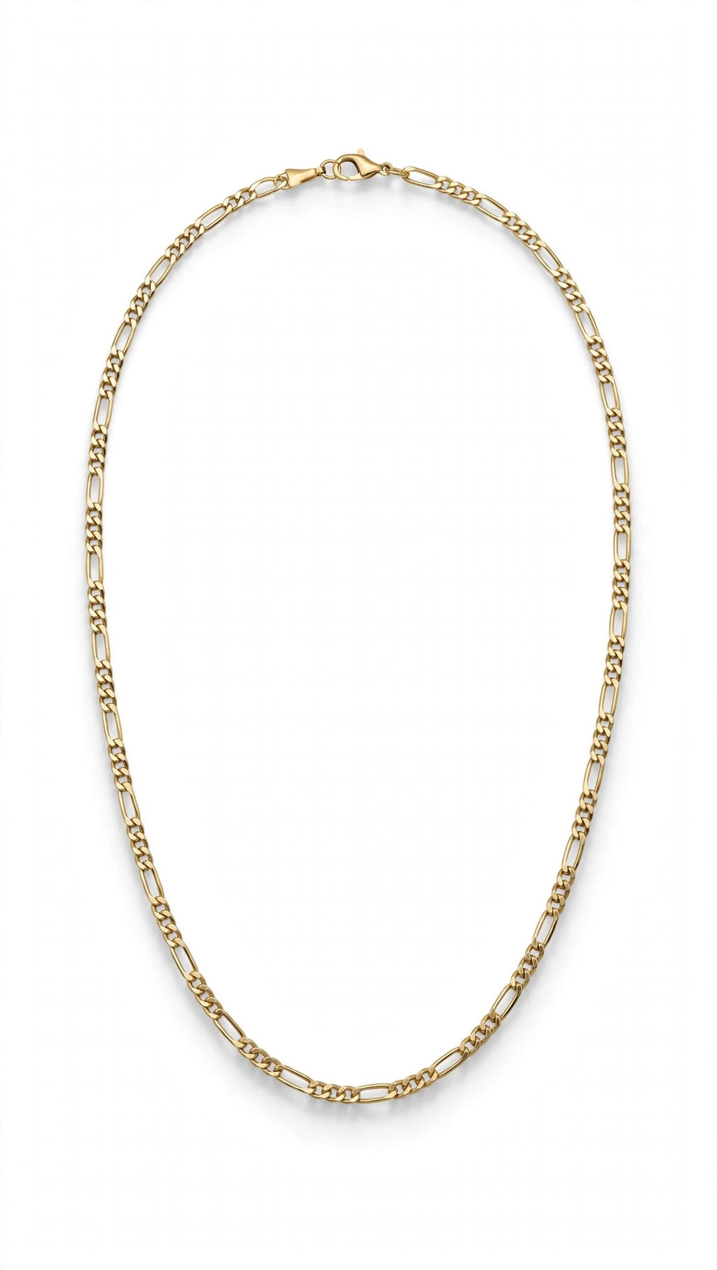 Cadena 3x1 Eslabones Amarilla 14k