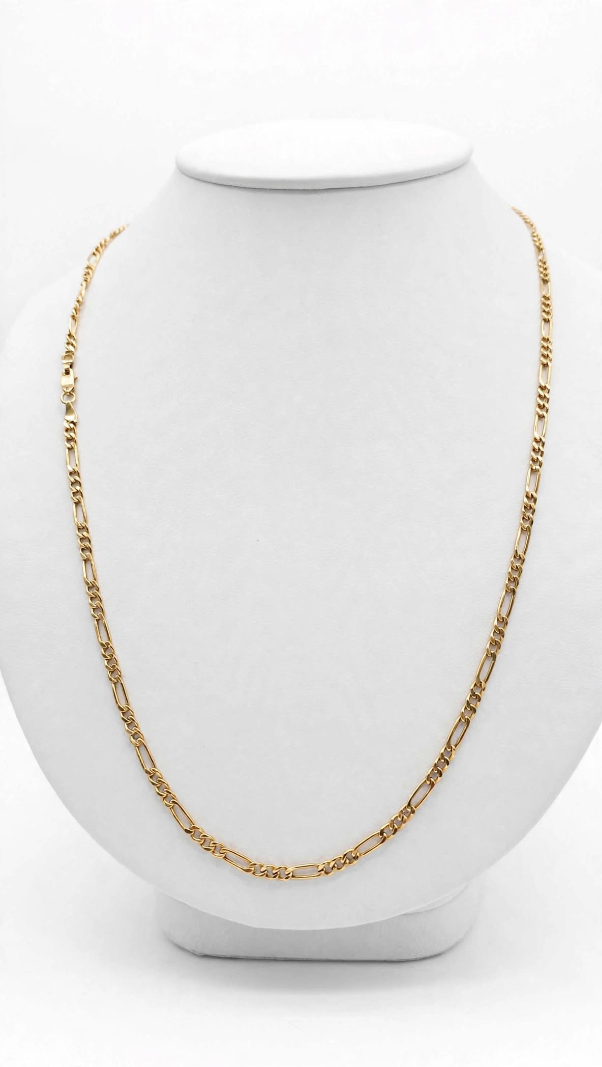 Cadena 3x1 Eslabones Amarilla 14k