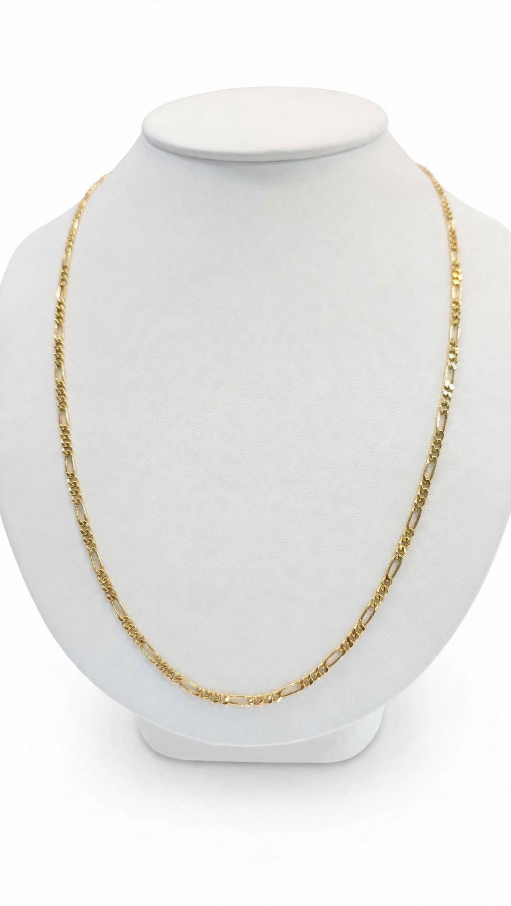 Cadena 3x1 Eslabones Amarilla 14k